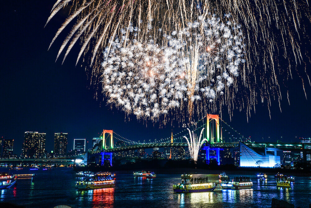 21年最新 屋形船で東京の花火を楽しむ 屋形船晴海屋